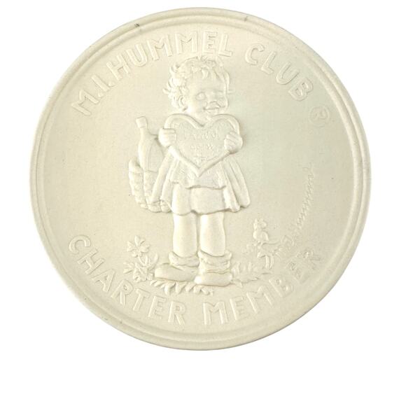 M.I. Hummel Club 20th Anniversary Commemorative Set 1977–1997 Goebel Germany - Picture 3 of 10